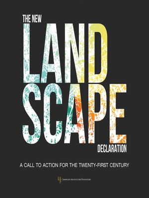 cover image of The New Landscape Declaration
